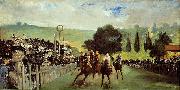 Course De Chevaux A Longchamp, Edouard Manet